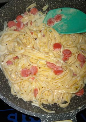 Foto resep Fettucine Pasta Simple