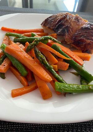 Una foto de Verduras a la Reagan