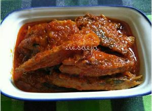 Foto resep Pindang tongkol bumbu merah