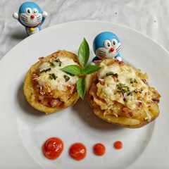รูปของ Kentang Panggang keju / Baked Potato Cheese