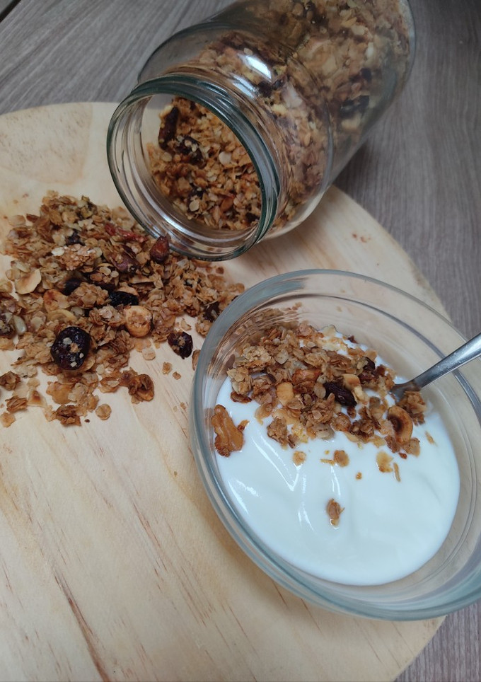 Una foto de Granola casera