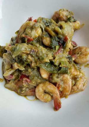 Foto resep Udang sambal ijo #tantanganakhirtahun #masakditahunbaru