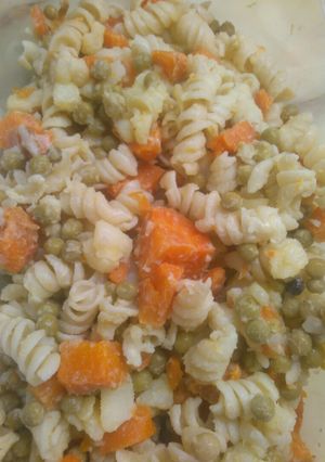 Una foto de Ensalada Fría de Pasta