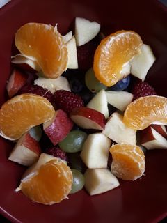 Görög joghurtos gyümölcssaláta recept fotója