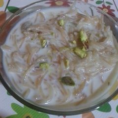A picture of Vermicelli kheer.