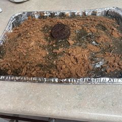 A picture of Krave and Oreo cake (cake mix).