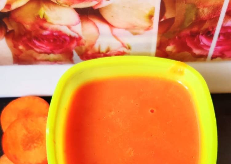 Recipe of Speedy Carrot tomato soup