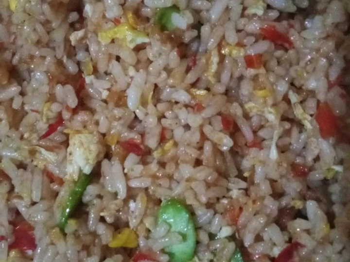 Cara Gampang Menyiapkan Resep Nasi goreng sambal pete telur bakso yang Menggugah Selera Anti Ribet, Menggugah Selera