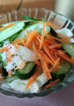 蒜香涼拌小黃瓜 的食譜成品照片