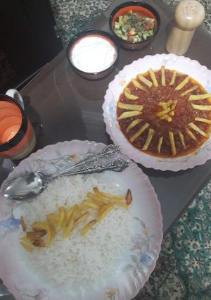 عکسی از دستور خورشت بیج بیج
