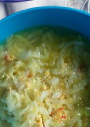Foto resep 🐻 Tumis Kol Telur 🐻