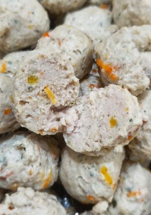 Foto resep Bakso Ayam (Gluten Free, Egg Free, Flour less)