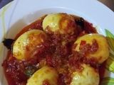 Telur balado pedas manis