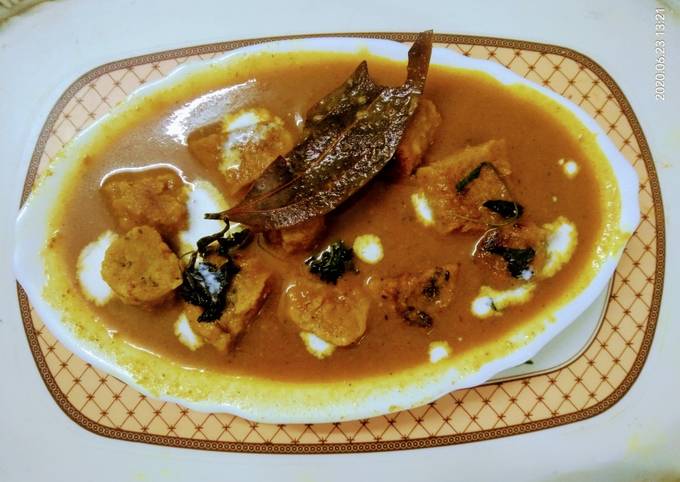 Steps to Prepare Gordon Ramsay Pudina Gatte Ki Sabji