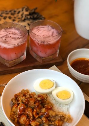 Foto resep Rice Bowl Spicy Crispy Chicken