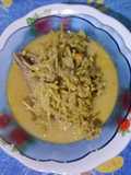Gulai Bunga Kates Ikan Asin Rebus ala Abi Resto