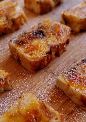 Foto principal de Pudding caramelizado de croissants
