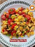 👩‍🍳Tomato Egg Stir Fry🍅
