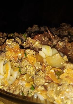 Una foto de Revuelto dietético