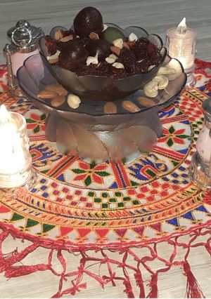 પંચરત્ન તવા હલવો (Panchratna Tawa Halwa Recipe In Gujarati) રેસીપી મુખ્ય ફોટો