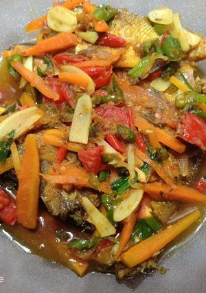 Foto resep Bandeng asam pedas manis