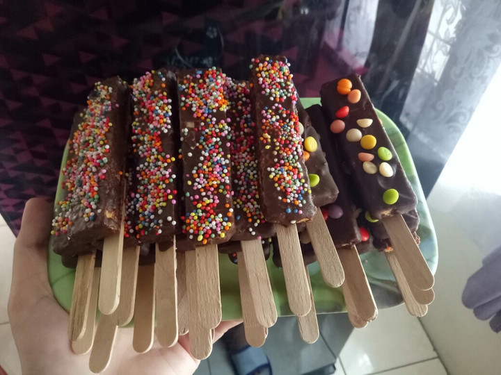 Cara Memasak Stick Eskrim nabati coklat dan keju Menu Enak Dan Mudah Dibuat