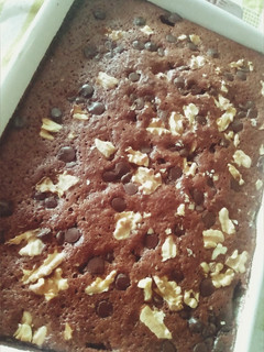 Una foto de Brownie Chocoplátano