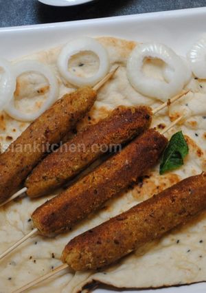 عکسی از دستور کباب گیاهی