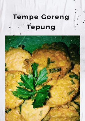 Foto resep Tempe Goreng Tepung / Tempe Mendoan