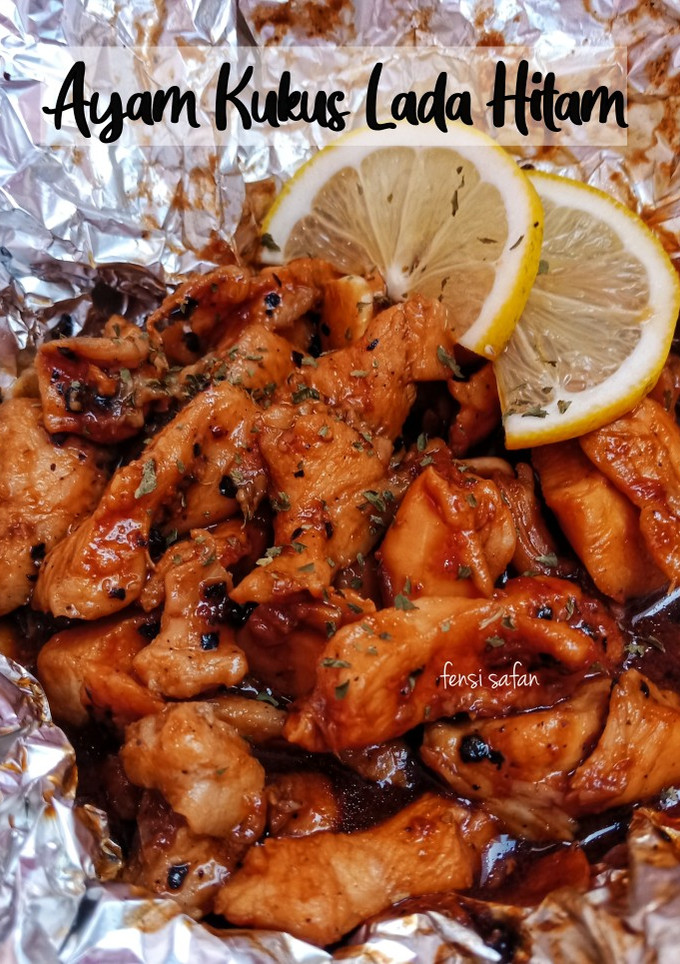 Foto resep Ayam Kukus Lada Hitam (menu diet)