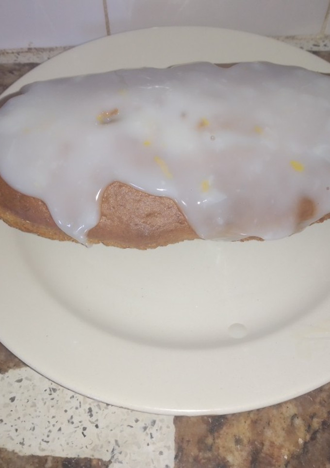 Una foto de Budín de limón vegano sin azúcar