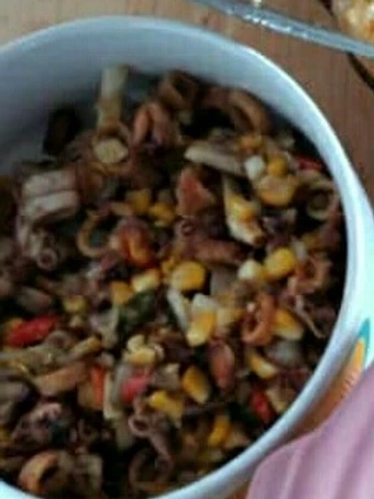 Cara Simple Membikin Resep  Oseng cumi asin jagung manis yang Menggugah Selera, Sempurna