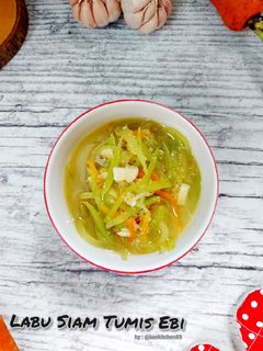 Foto resep Labu Siam Tumis Ebi
