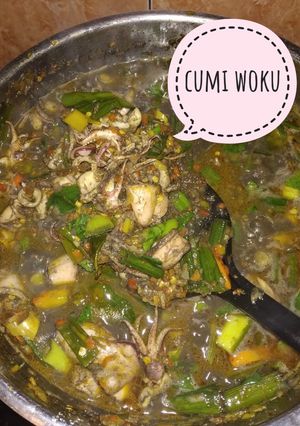 Foto resep Cumi woku