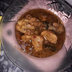 A picture of Chicken gravy.