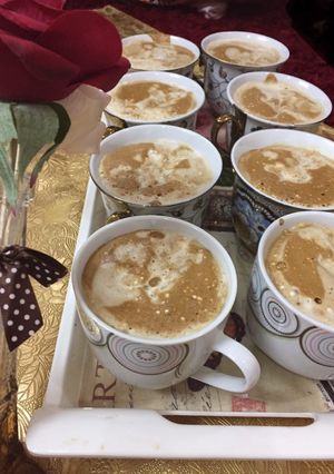 صورة لوصفة خلطه الكابتشينو