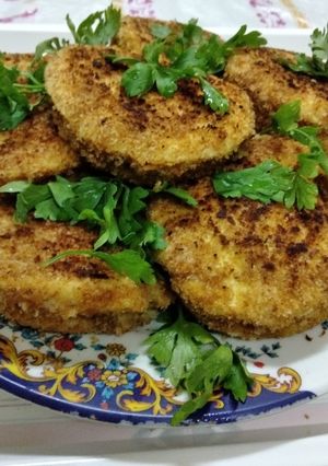 صورة لوصفة كبة التوست 🥔🥬🧅🥩🍞😋