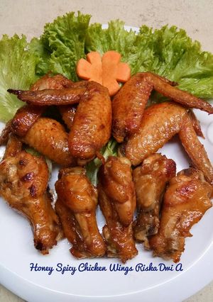 Foto resep Honey Spicy Chicken Wings