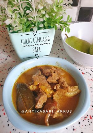 Foto resep Gulai cincang sapi