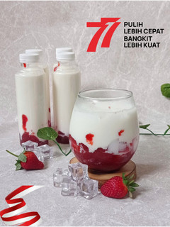 Foto resep Korean Strawberry Milk