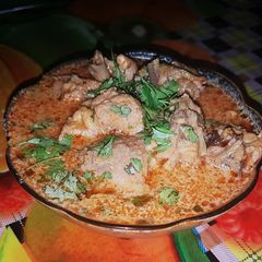 A picture of Chicken salna.