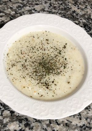 صورة لوصفة شوربة الزبادي التركية (يايلا شوربا)