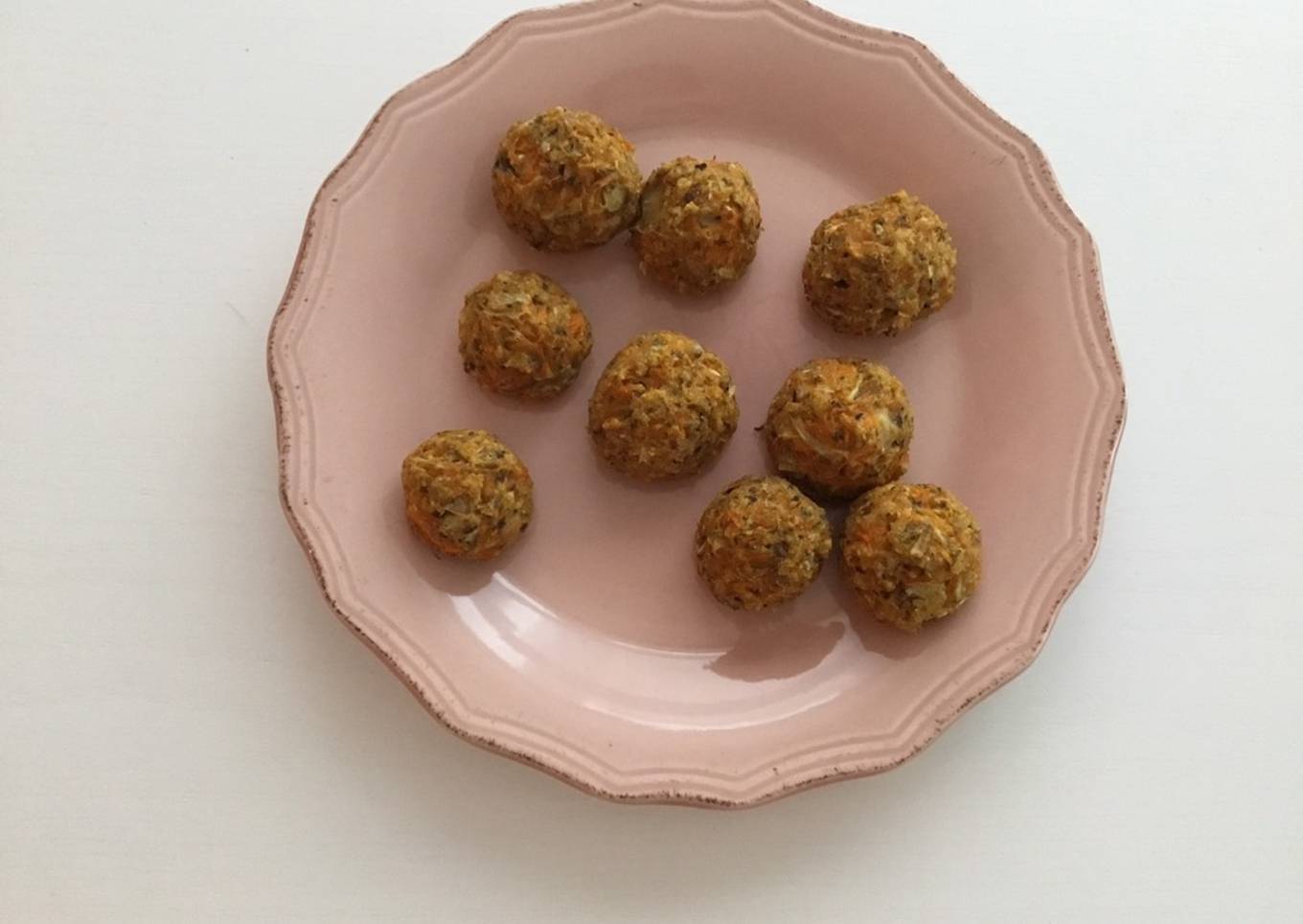 Albóndigas de calabaza y champis
