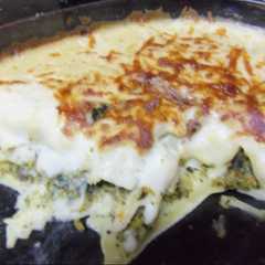 Una foto de Canelones vegetarianos de ricota y zanahoria (sin harina)