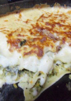 Una foto de Canelones vegetarianos de ricota y zanahoria (sin harina)
