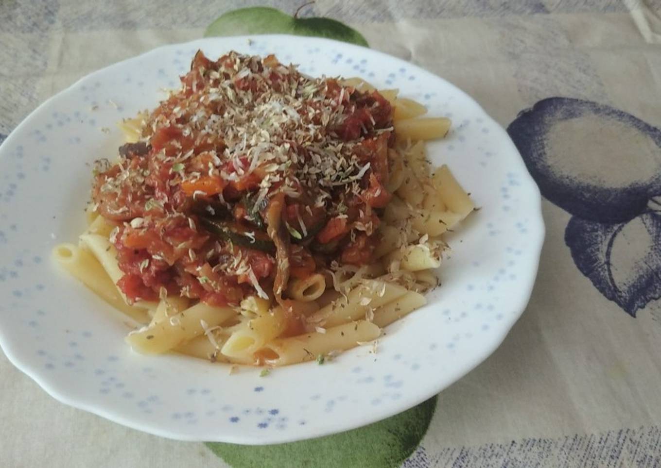 Pasta al estilo de mi hijo