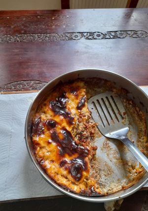 O poză a rețetei Omletă boierească.