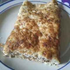 A picture of Fried Egg shawama.