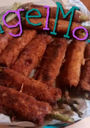 Una foto de 😋Espárragos con Jamón😋