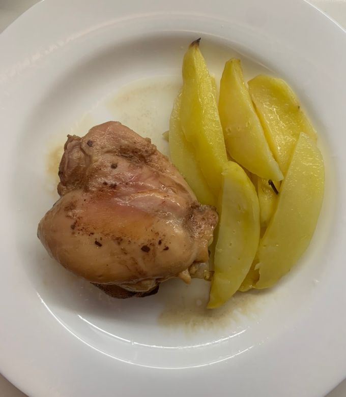 Una foto de Papas con Romero al horno